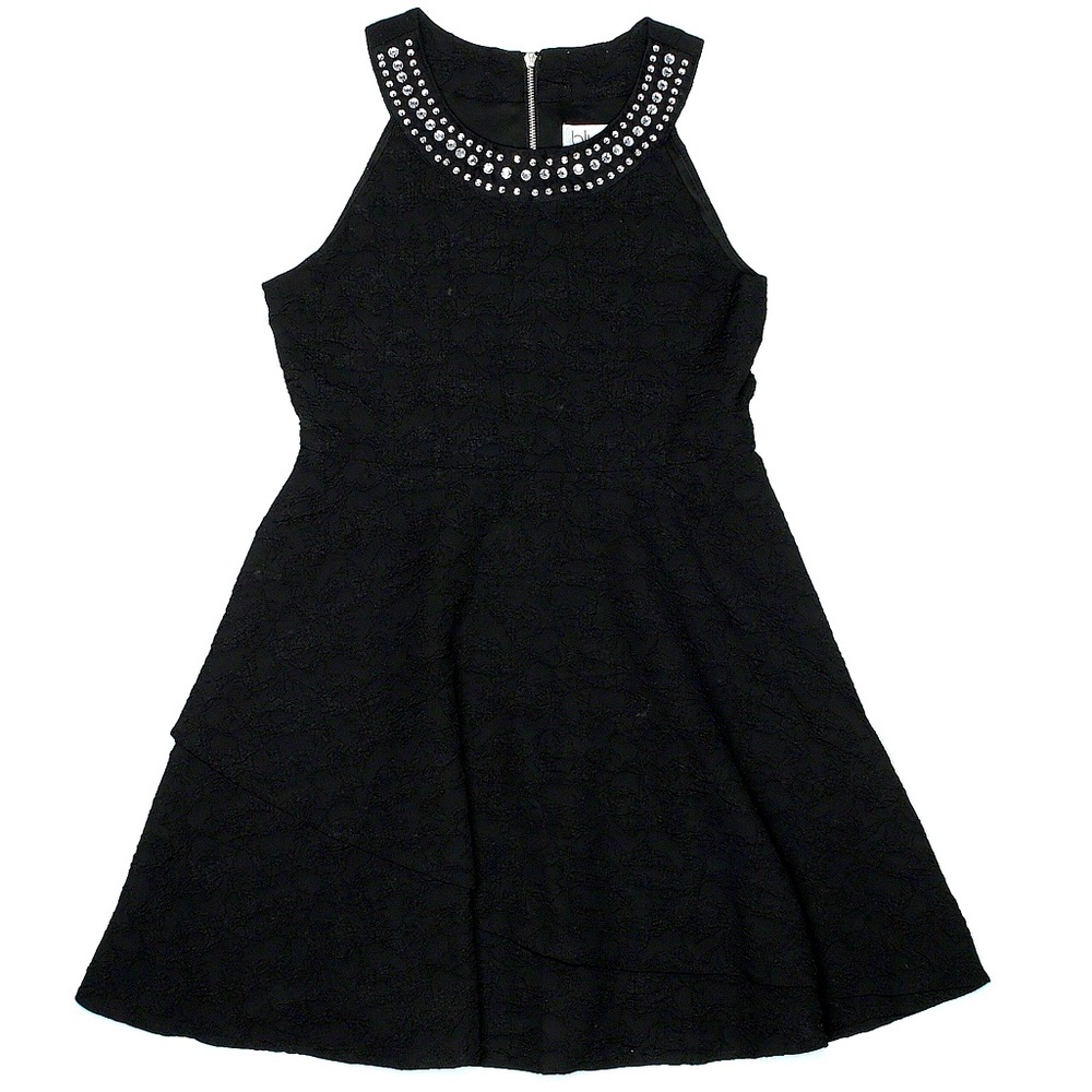 BLUSH by US ANGELS KIDS NWOT Sleeveless Ringer Dress w/ Jewels Size 12 Big Kids